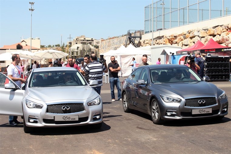 Discovering the All-New Q50 on the race track